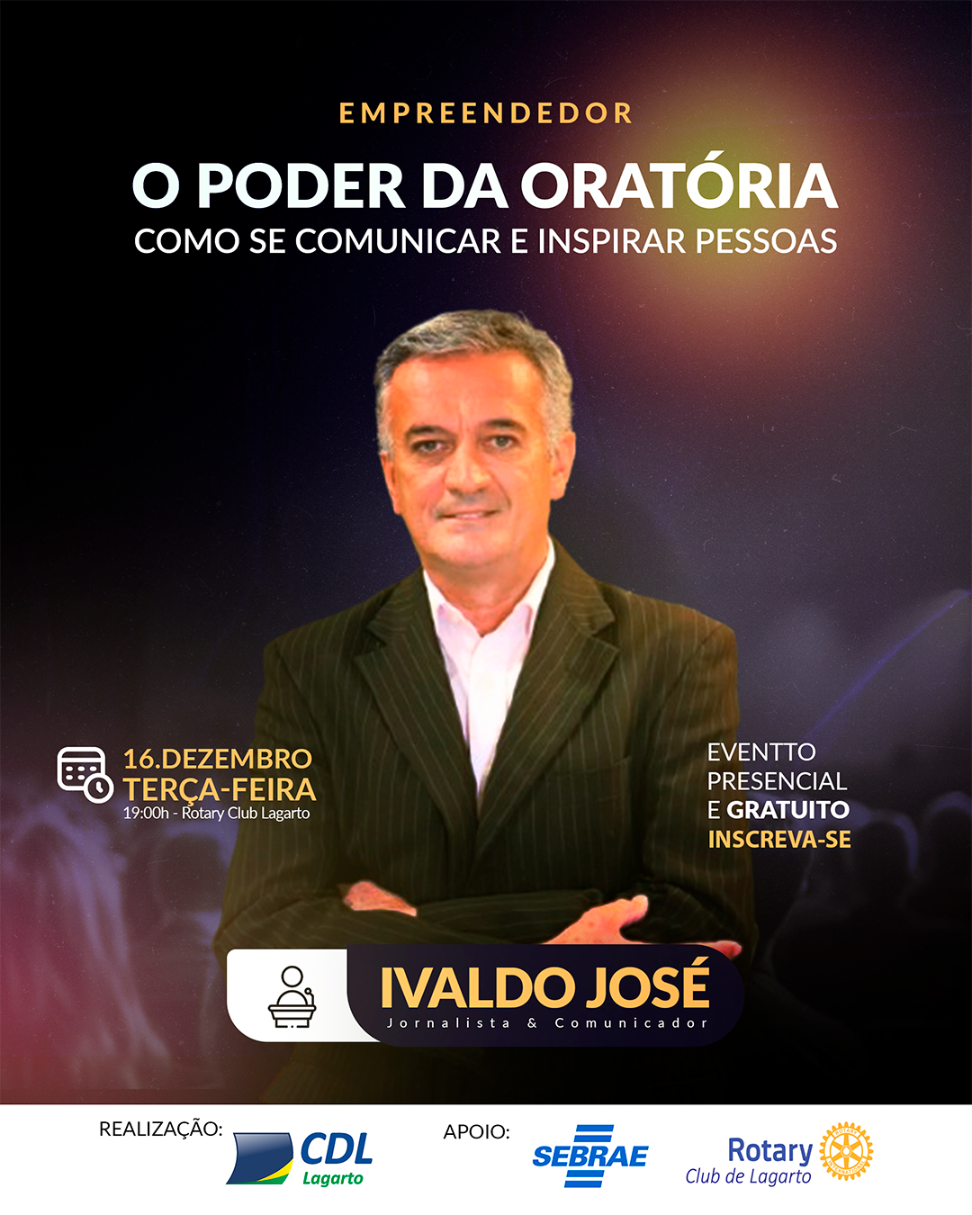 Palestra para Empresários: O Poder da Oratória – Como se Comunicar e Inspirar Pessoas