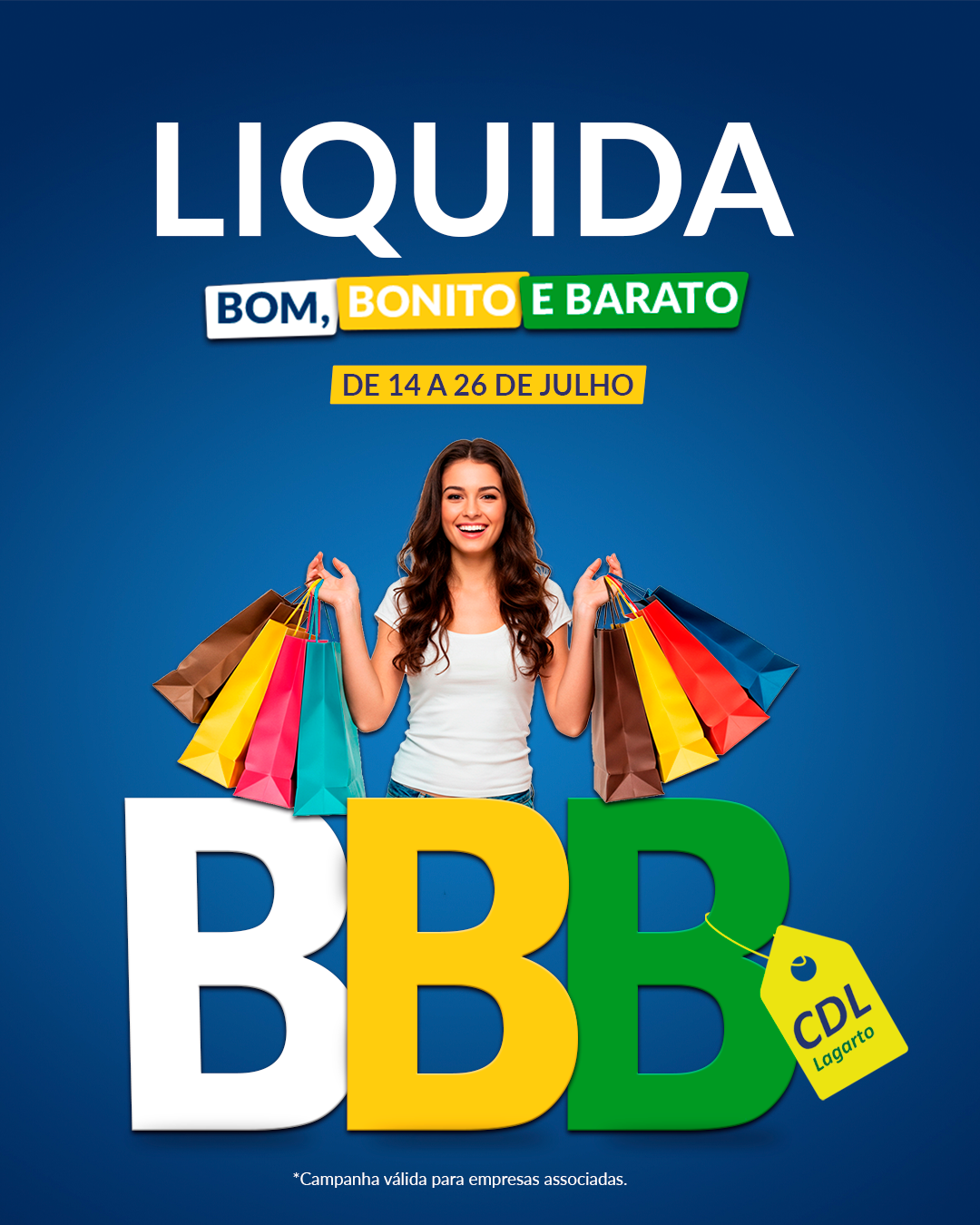 Liquida BBB foi um sucesso em Lagarto! 🛍️